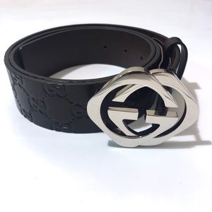 ❗️SOLD❗️GUCCISSIMA belt with G square